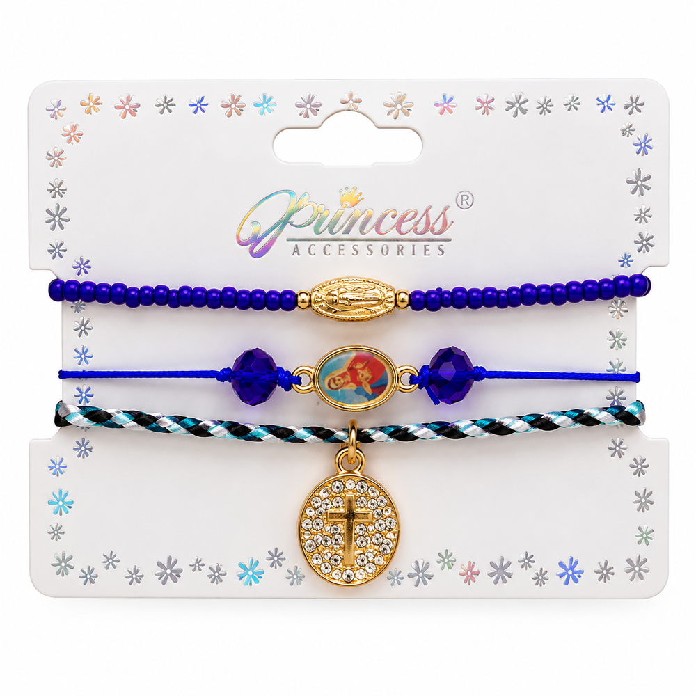 Set de Pulseras Virgen María