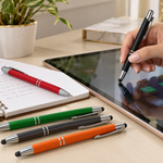 Bolígrafo 2 en 1 con Stylus para Pantallas Táctiles