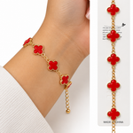 Pulsera de Trébol Elegante