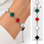 Pulsera de Trébol Elegante