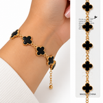 Pulsera de Trébol Elegante