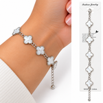 Pulsera de Trébol Elegante