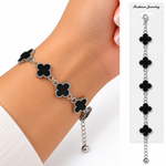 Pulsera de Trébol Elegante