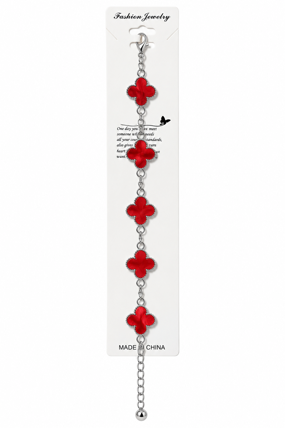 Pulsera de Trébol Elegante