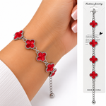 Pulsera de Trébol Elegante