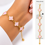 Pulsera de Trébol Elegante