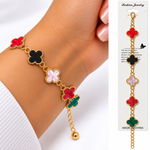 Pulsera de Trébol Elegante