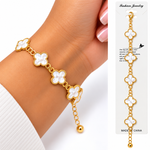 Pulsera de Trébol Elegante