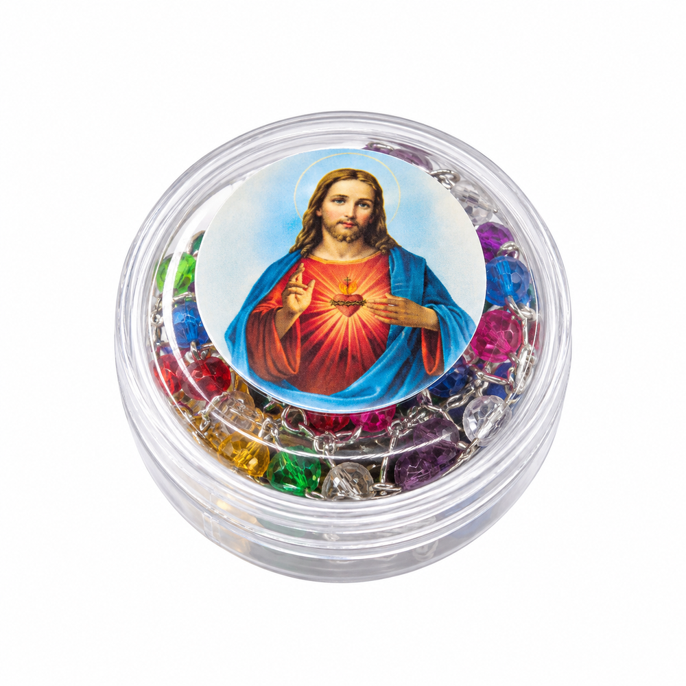 Rosarios de Collar Religiosos con Cristales