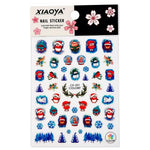 Stickers Navideños para Uñas