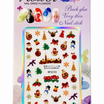 Stickers para Uñas Navideños – Flower