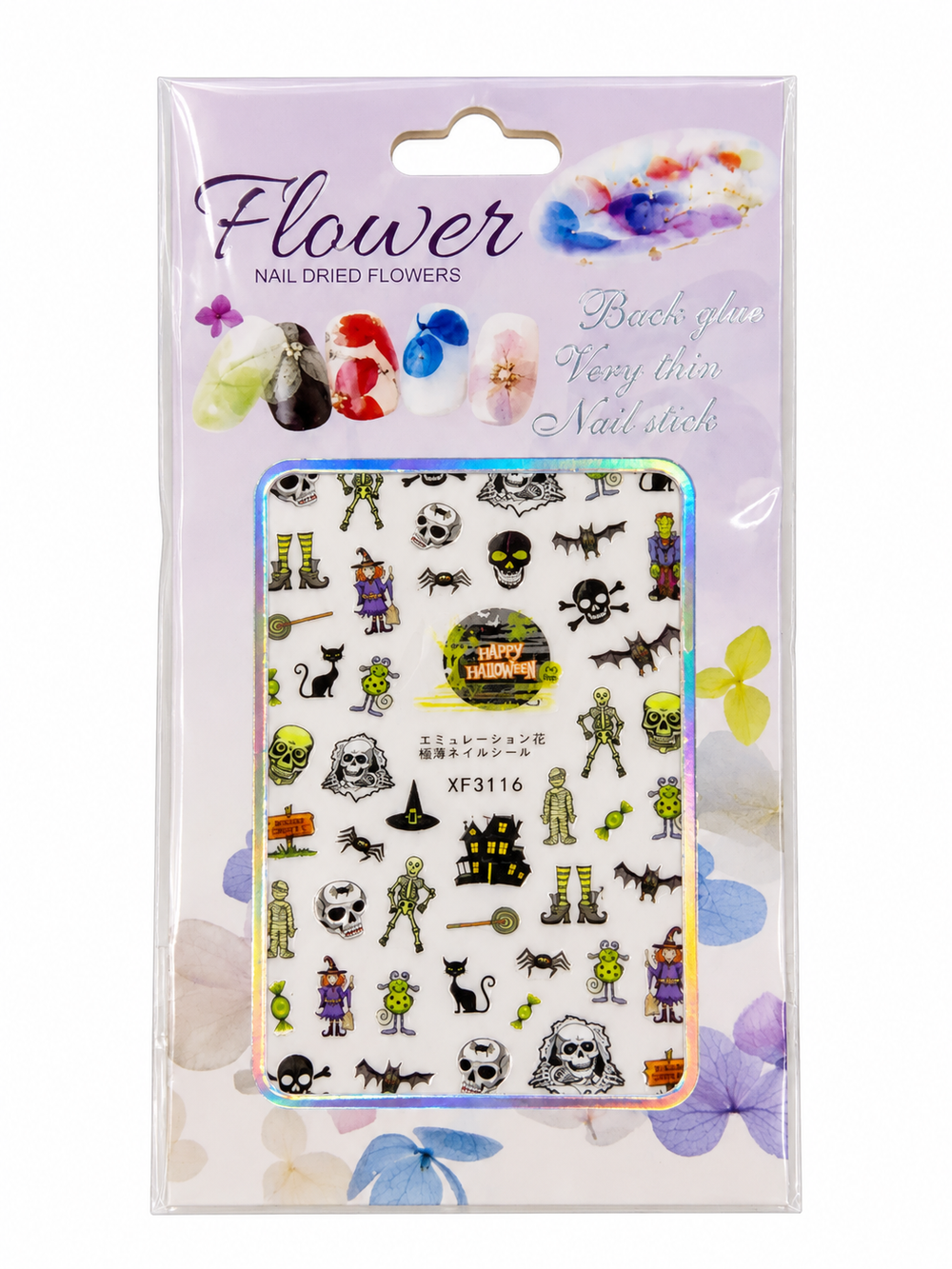 Stickers para Uñas Halloween