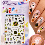 Stickers para Uñas Halloween