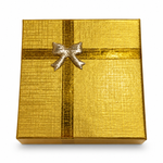 Caja de Regalo Elegante Dorada
