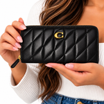 Cartera Elegante Color Negro