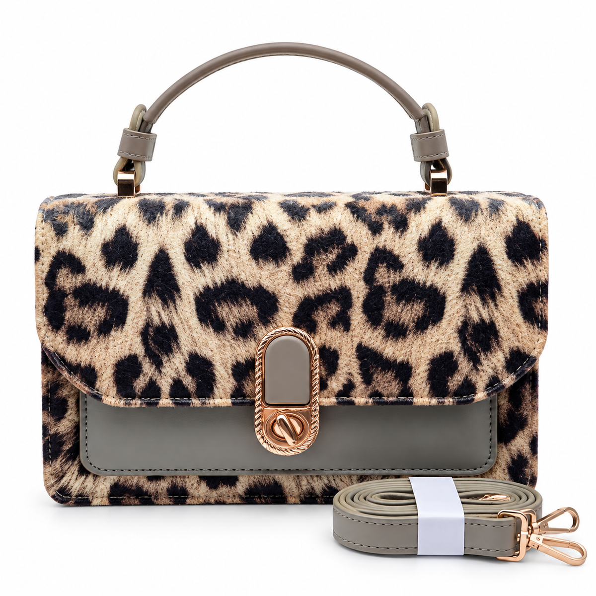 Green Animal Print Wallet