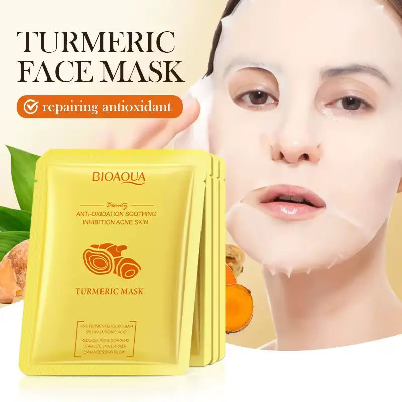 Mascarilla Facial De Cúrcuma