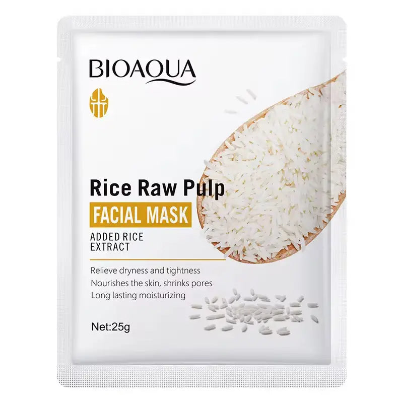 Mascarilla Facial Blanqueadora de Arroz