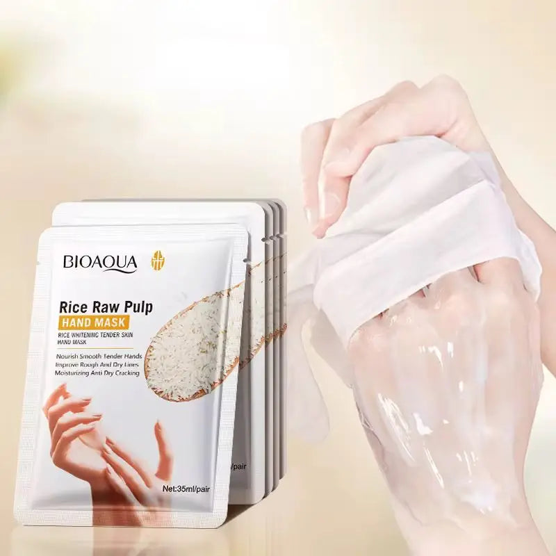 Mascarilla para Manos de Arroz