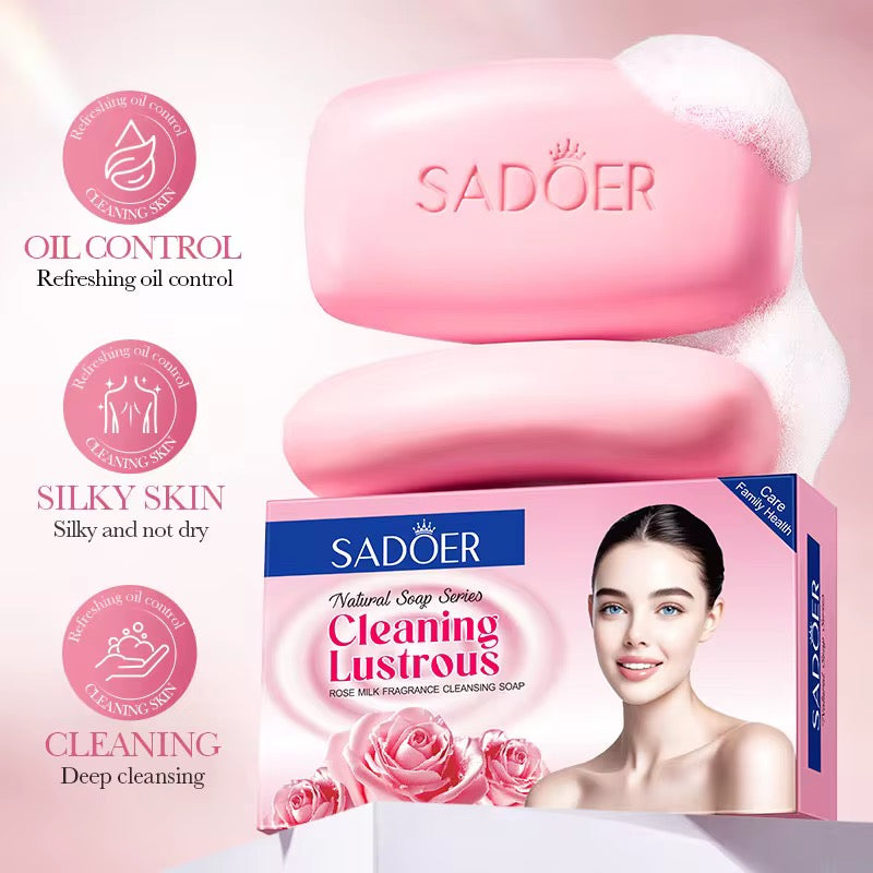 Jabón de Leche de Rosas