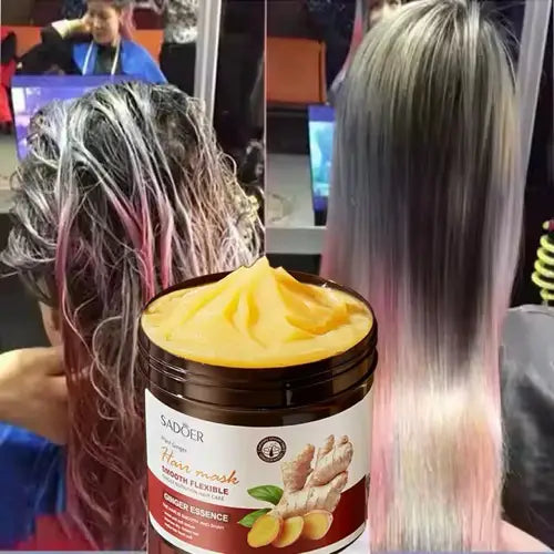 Mascarilla Capilar Orgánica Natural Jengibre