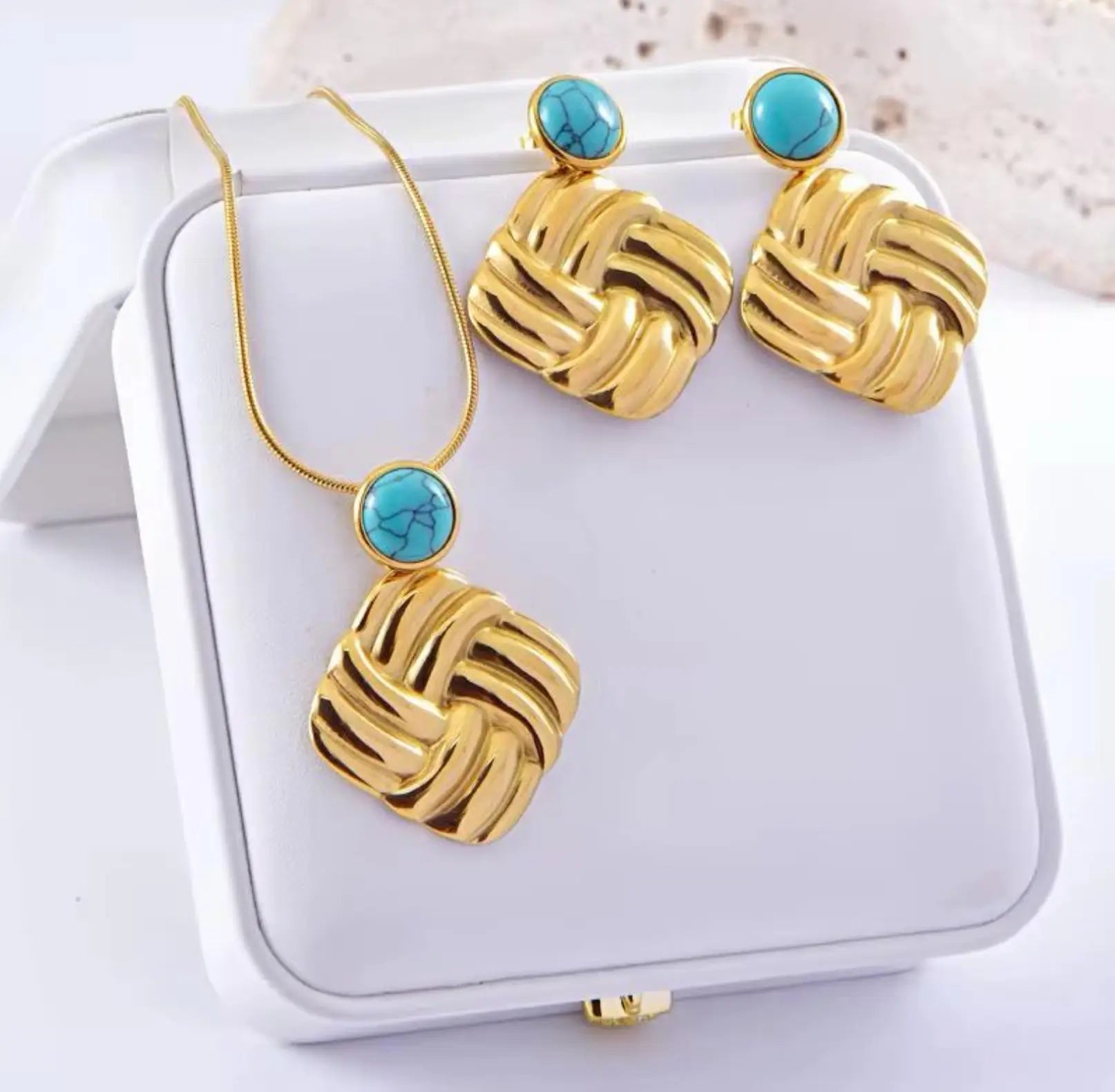 Set de Collar Estilo Geométrico