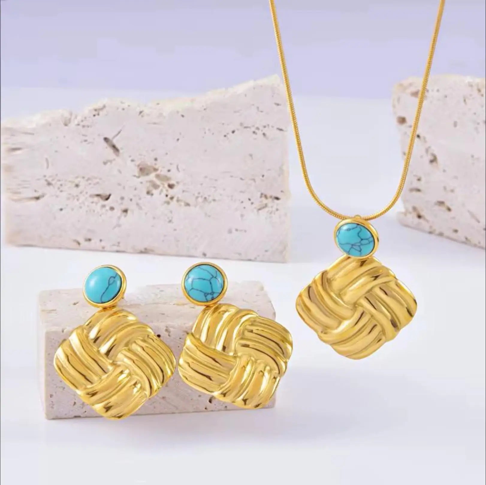 Set de Collar Estilo Geométrico
