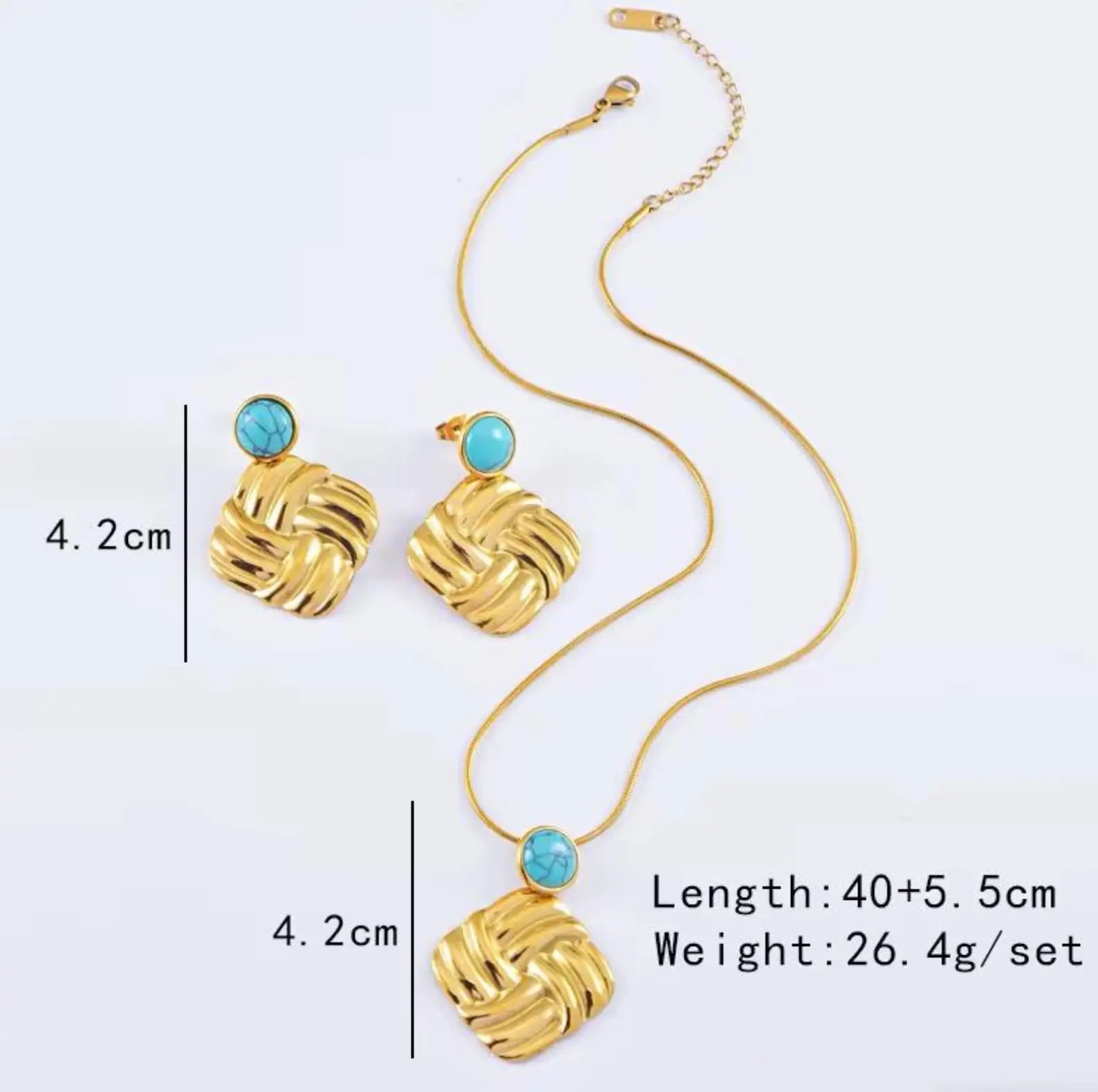 Set de Collar Estilo Geométrico