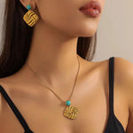 Set de Collar Estilo Geométrico
