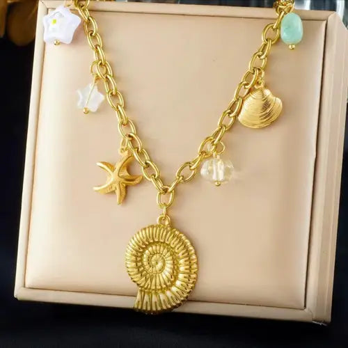 Collar de Moda Estilo Marino