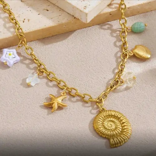 Collar de Moda Estilo Marino