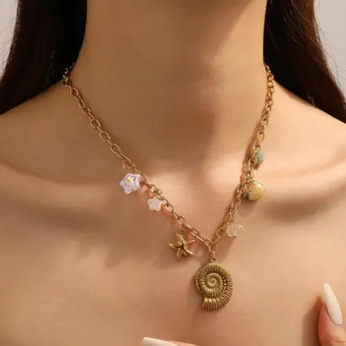 Collar de Moda Estilo Marino