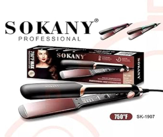 Plancha Alisadora Sokany (Dorado)
