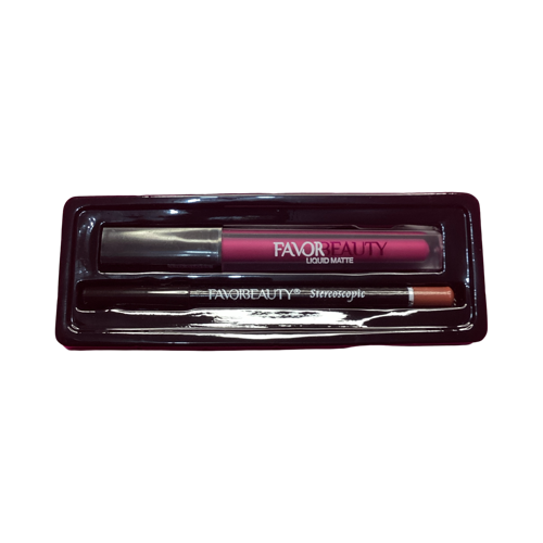 Dúo Lip Gloss Matte & Lip Liner