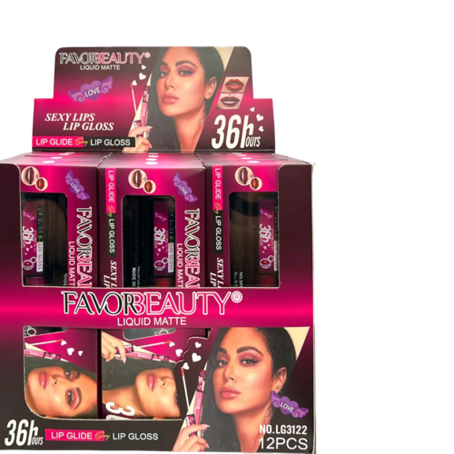 Dúo Lip Gloss Matte & Lip Liner