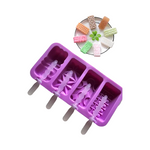 Moldé De Silicona Para Hacer Paletas De Mantecado