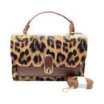 Cartera Animal Print Verde