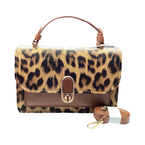 Cartera Animal Print Verde