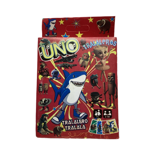 Cartas UNO Tralaleros Tiburón