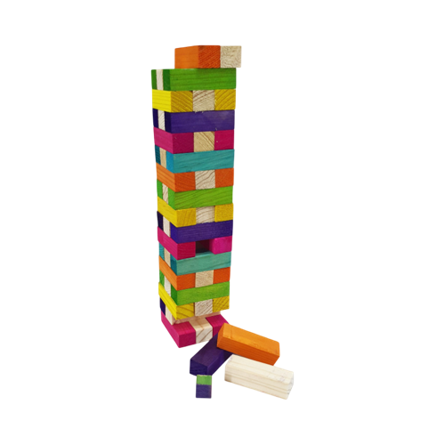 Juego Jenga Colors