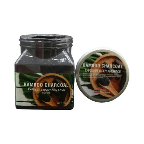 Exfoliante Facial & Corporal De Carbón De Bambú