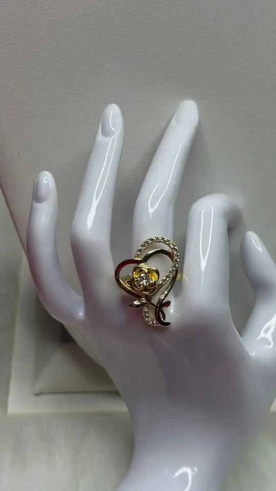 Sortija Corazón Ajustable